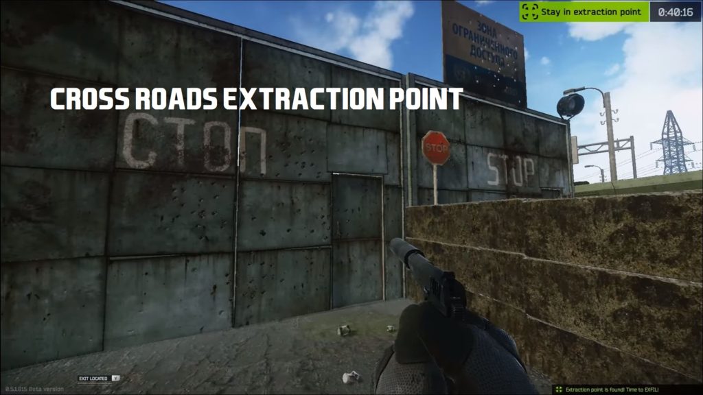 crossroads extraction point