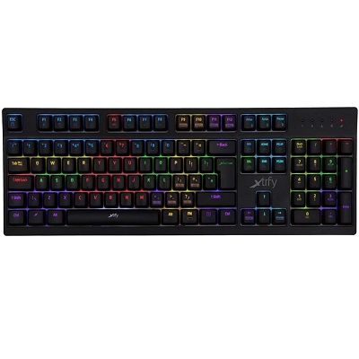 XTRFY K2 Mechanical Gaming keyboard with RGB LED